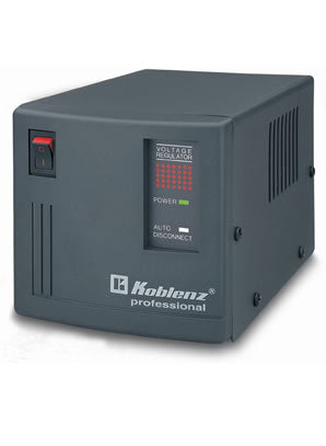 Regulador KOBLENZ ER-2550 - 6, Negro, Oficina, 2500 VA, 2000 W Regulador KOBLENZ ER-2550 - 6, Negro, Oficina, 2500 VA, 2000 W